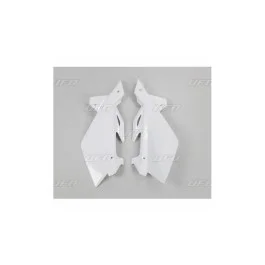 Vedd meg online Plaques latérales arrière UFO Blanc Husqvarna 510 TC 2005-2007