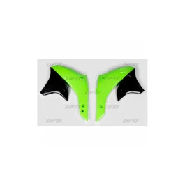 Azonnal elérhető Ouïes de radiateur UFO Vert Kawasaki KLX 450 R 2007-2011