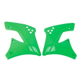 Ouïes de radiateur UFO Vert Kawasaki 250 KXF 2009-2012 Szuper akció