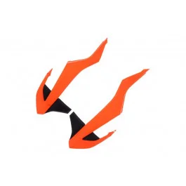 Szuper ajánlat Ouïes de radiateur Polisport Orange Fluo / Noir KTM SX-F 450 i.e. / SX-F 250 i.e.4T ...