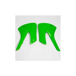 Olcsó Ouïes de radiateur UFO Vert Kawasaki 250 KXF 2010-2011