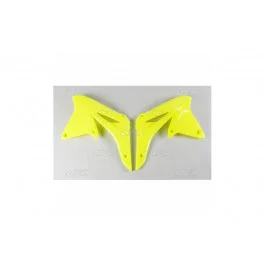 Biztonságos vásárlás Ouïes de radiateur UFO Jaune Fluo Suzuki 250 RMZ 2014-2018