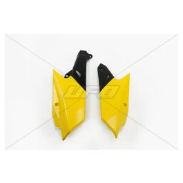 Plaques latérales arrière UFO Jaune Yamaha 450 YZF 2014-2017 Gyors kiszállítás