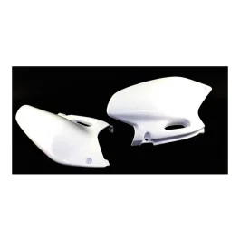 Plaques latérales arrière UFO Blanc Yamaha 426 YZF 2000-2002 Prémium
