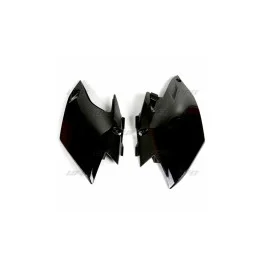 Plaques latérales arrière UFO Noir Yamaha 450 WRF 2012-2015 Szuper akció