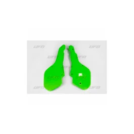 Plaques latérales arrière UFO Vert Kawasaki 250 KX 1987 Gyors szállítás