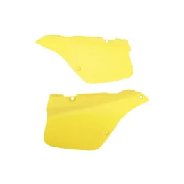 Plaques latérales arrière UFO Jaune Suzuki 250 RM 1989-1992 Biztonságos fizetés
