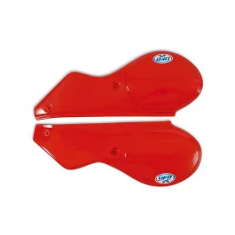 Plaques latérales arrière UFO Vintage Rouge Maico 250 / 490 81-83 Biztonságos fizetés