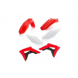 Kit plastiques complet Acerbis Rouge / Blanc Honda CRF 450 RX 2017-2018 Legkelendőbb