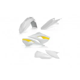 Kit plastiques complet Acerbis Blanc / Jaune Husqvarna 250 TC 2014-2016 Kiárusítás