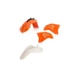 Legkelendőbb Kit plastiques complet Acerbis Replica 12 Orange / Blanc KTM 65 SX 2012-2015