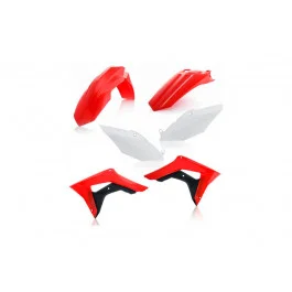 Alacsony ár Kit plastiques complet Acerbis (4 pièces) Rouge / Blanc / Noir Honda CRF 250 R 2018