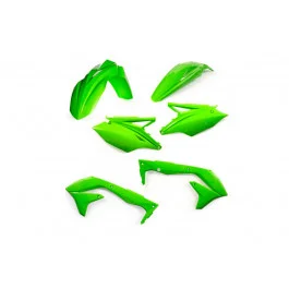 Csak ma Kit plastiques complet Acerbis (4 pièces) Vert Kawasaki 450 KXF 2018