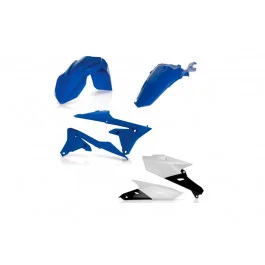 Kit plastiques complet Acerbis Blanc / Bleu Yamaha 450 WRF 2018 Legkelendőbb