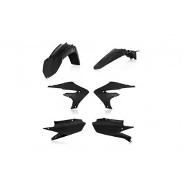 Kit plastiques complet Acerbis Noir Yamaha 450 YZF 2018 Prémium