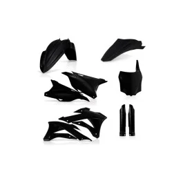 Kit plastiques complet Acerbis Noir Kawasaki 85 / 100 KX 2014-2017 Expressz szállítás