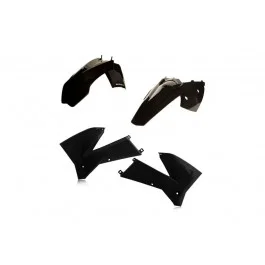 Korlátozott ajánlat Kit plastiques complet Acerbis Noir KTM 125 / 200 / 250 / 300 EXC 2005-2007