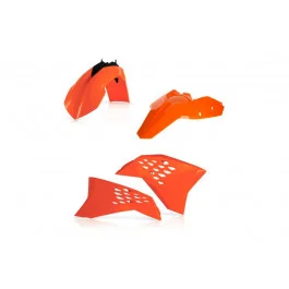 Kit plastiques complet Acerbis Orange KTM 400 / 530 / 450 / 500 EXCF 2008-2011 Szuper akció