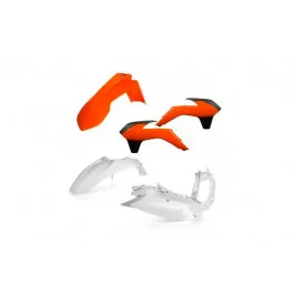 Azonnali szállítás Kit plastiques complet Acerbis Replica Orange / Noir KTM 125 SX 2013-2015