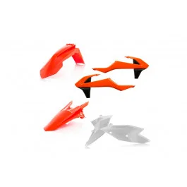 Legnépszerűbb Kit plastiques complet Acerbis (4 pièces) Noir / Orange / Blanc Réplica 18 KTM 125 SX 2016-2018