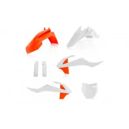 Kit plastiques complet Acerbis Blanc / Orange KTM 65 SX 2019 Vedd meg most