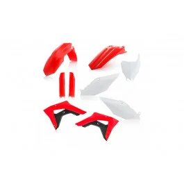 Kit plastiques complet Acerbis (6 pièces) Rouge / Blanc / Noir Honda CRF 450 RX Ne maradj le