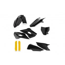 Expressz kézbesítés Kit plastiques complet Acerbis Noir / Jaune Husqvarna 250 FE 2016