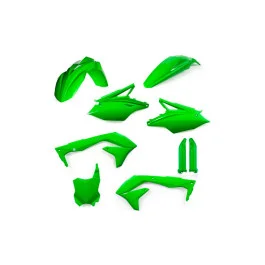 Biztonságos fizetés Kit plastiques complet Acerbis (6 pièces) Vert Kawasaki 450 KXF 2018