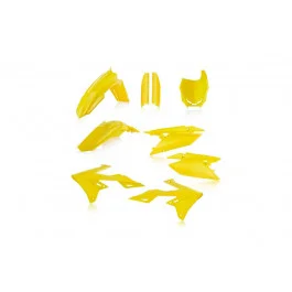 Kit plastiques complet Acerbis (6 pièces) Jaune Suzuki 450 RMZ 2018 Biztonságos fizetés
