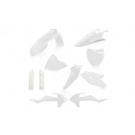 Kit plastiques complet Acerbis (6 pièces) Blanc KTM 85 SX 2018 Szuper akció