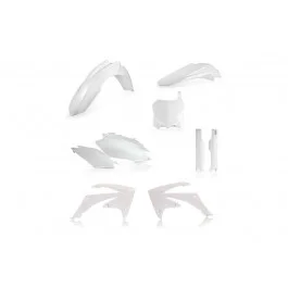 Biztonságos fizetés Kit plastiques complet Acerbis (9 pièces) Blanc Honda CRF 250 R 2011-2013