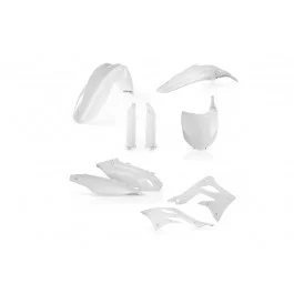 Biztonságos fizetés Kit plastiques complet Acerbis (9 pièces) Blanc Kawasaki 450 KXF 2012