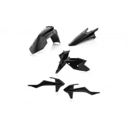 Kit plastiques complet Acerbis Noir KTM 400 / 530 / 450 / 500 EXCF 2017 Bestseller