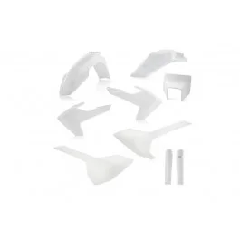 Kit plastiques complet Acerbis (9 pièces) Blanc Husqvarna 250 FE 2019 Gyors kiszállítás