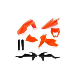 Nézd meg most Kit plastiques complet Acerbis Noir / Orange KTM 125 EXC 2019