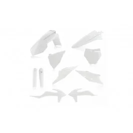 Kit plastiques complet Acerbis Blanc KTM 125 SX 2019 Prémium