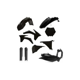 Biztonságos vásárlás Kit plastiques complet Acerbis Noir KTM 250 SX 2011