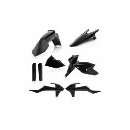 Kit plastiques complet Acerbis Noir KTM EXC / EXC-F 2017 Gyors szállítás