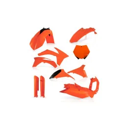 Alacsony ár Kit plastiques complet Acerbis Orange KTM SXF 2011-2012