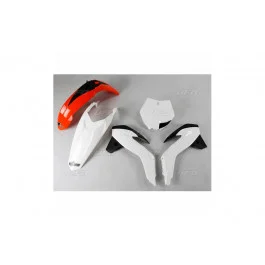 Kit plastiques complet UFO Orange / Blanc / Noir KTM 85 SX 2013-2017 Különleges ajánlat