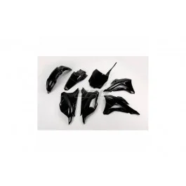 Kit plastiques complet UFO Noir Kawasaki 85 KX 2014-2017 Expressz szállítás