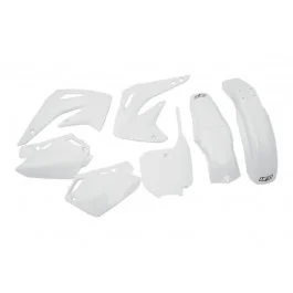 Szezonális akció Kit plastiques complet UFO Blanc Honda CR 85 R 2003-2007