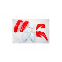 Népszerű Kit plastiques complet UFO Rouge / Blanc Honda CR 125 / 250 R 2002-2003