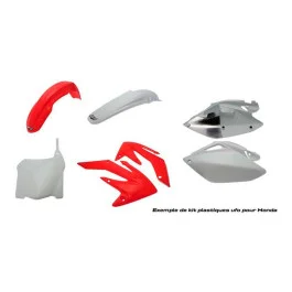 Bestseller Kit plastiques complet UFO Rouge / Blanc Honda CRF 450R 2005-2006