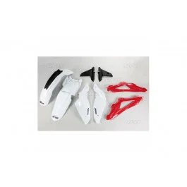 Kit plastiques complet UFO Blanc / Rouge / Gris Husqvarna 250 TC 2011-2013 Biztonságos fizetés