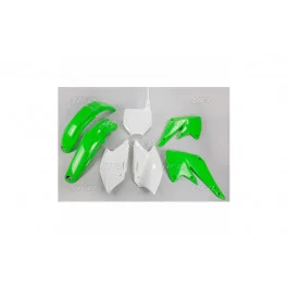 Szuper ajánlat Kit plastiques complet UFO Vert / Blanc Kawasaki 250 KXF 2005