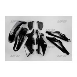 Kihagyhatatlan ajánlat Kit plastiques complet UFO Noir Husqvarna 125 CR 2007-2008