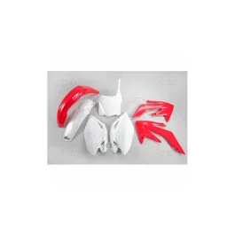 Kit plastiques complet UFO Type 1 Rouge / Blanc Honda CRF 250 R 2009 Bestseller