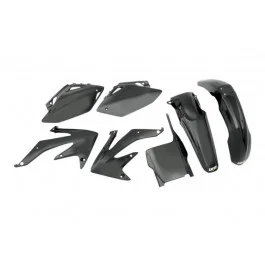 Kit plastiques complet UFO Noir Honda CRF 450R 2007 Azonnali szállítás