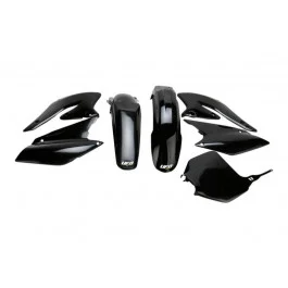 Kit plastiques complet UFO Noir Suzuki 250 RMZ 2004-2006 Kihagyhatatlan ajánlat